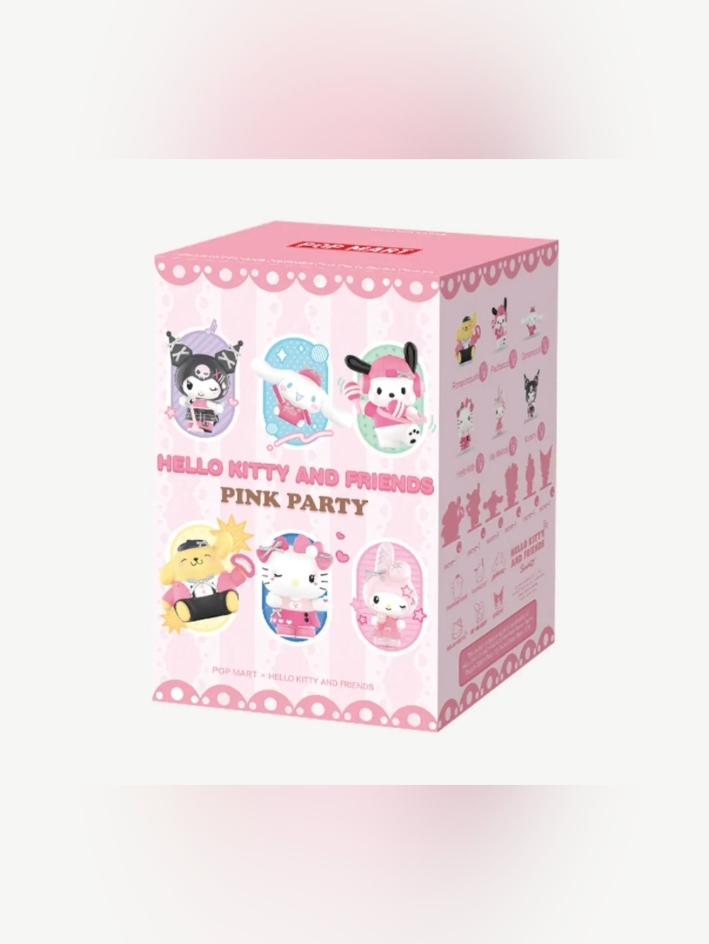 Hello Kitty And Friends Pink Party Series Figures  "Kuromi" - Picture 13 of 15